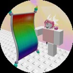 Rainbow carpet