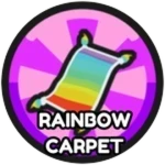 Rainbow Carpet! 50% off sale