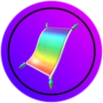 Rainbow Flying Carpet