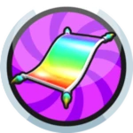 Rainbow Flying Carpet