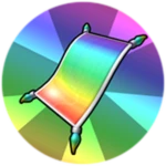 Rainbow magic carpet