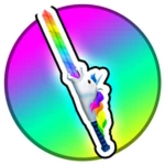 Rainbow Unicorn Sword