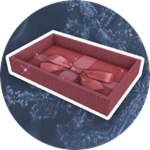 Red Gift Tray