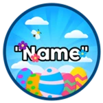 Spring Nametag