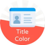 Title Color