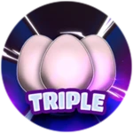 Triple Eggs!