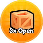 Triple Open Crates