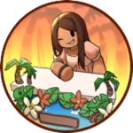 Tropical Oasis Counter