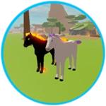 Unicorn and Fire Horse