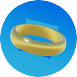 VR Plain Golden Ring