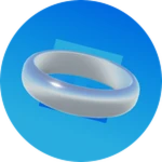 VR Plain Silver Ring