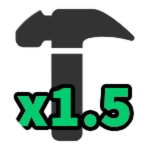 x1.5 Building Speed