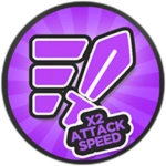 🗡️ x2 Attack Speed!