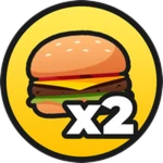 x2 Burgers Sold