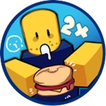음식 두배 x2 먹기 Eat double the food x2