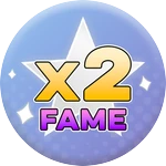 x2 Fame (XP)