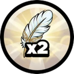 x2 Feathers