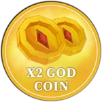 x2 God coin