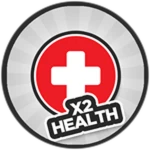💖 x2 Health!