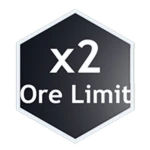 x2 Ore Limit