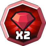x2 Rubies!