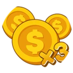 x3 Coins