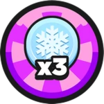 x3 Snow Coins