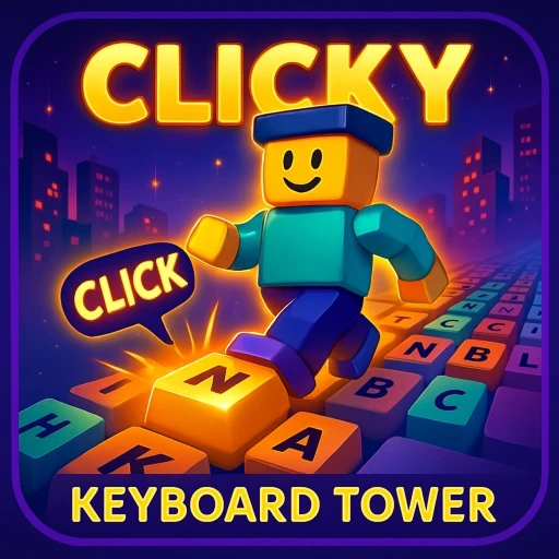 Clicky Keyboard Tower