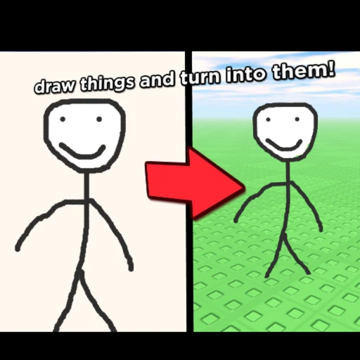 draw things and turn into them [tools!]