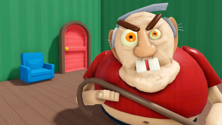 ESCAPE EVIL GRANDPA! (OBBY)