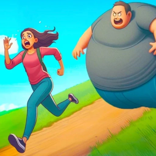 Get Fat And Roll Race