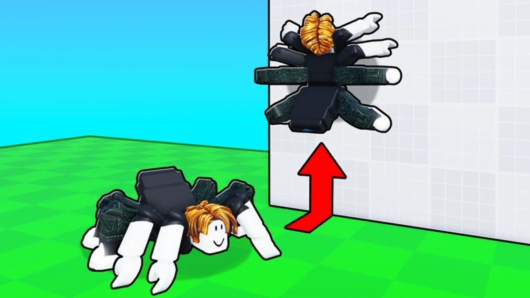 Obby but you're a Spider