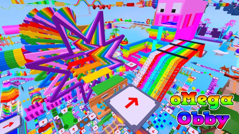 oMega Obby 725 Stages!