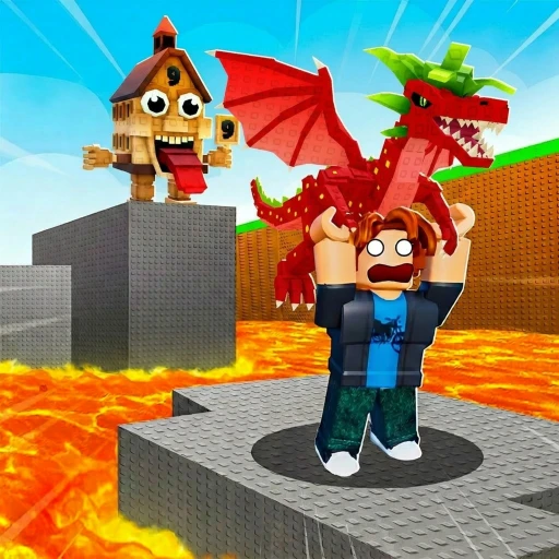 Survive LAVA for Brainrots!
