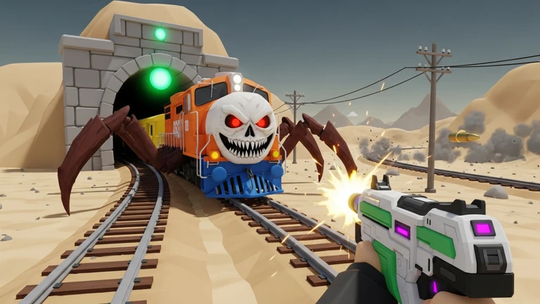{UPD}Shoot Train: Spider Attack