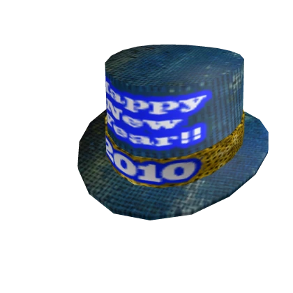 2010 New Year's Top Hat