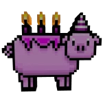 8-Bit Birthday Pig