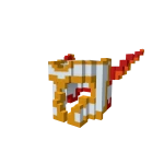 8-Bit Phoenix Winged Knight Helmet