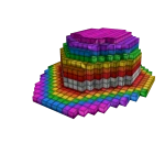 8-Bit Rainbow Bowler