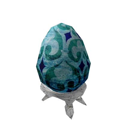 Aqua Fabergé Egg of Never-ending Winter
