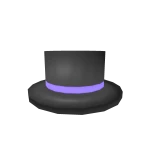 BIG: Purple Banded Top Hat
