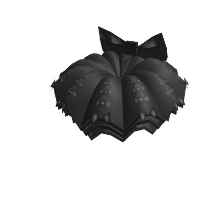 Black Bow Tutu Skirt