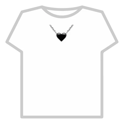 Black Heart Necklace