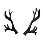 Black Iron Antlers