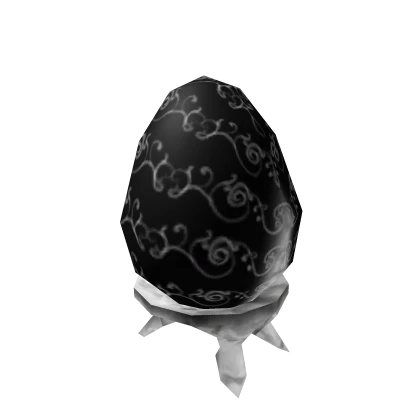 Black Iron Fabergé Egg