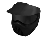 Black Paintball Mask