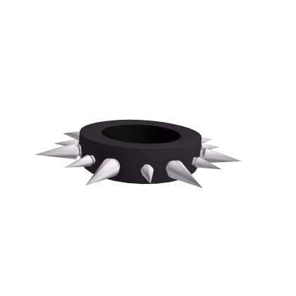 Black Spiky Goth Necklace (3.0)