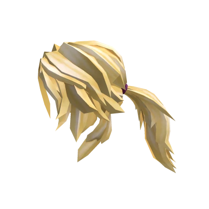 Blonde Action Ponytail
