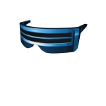 Blue Chrome Glasses