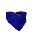 Blue Sparkle Time Bandana